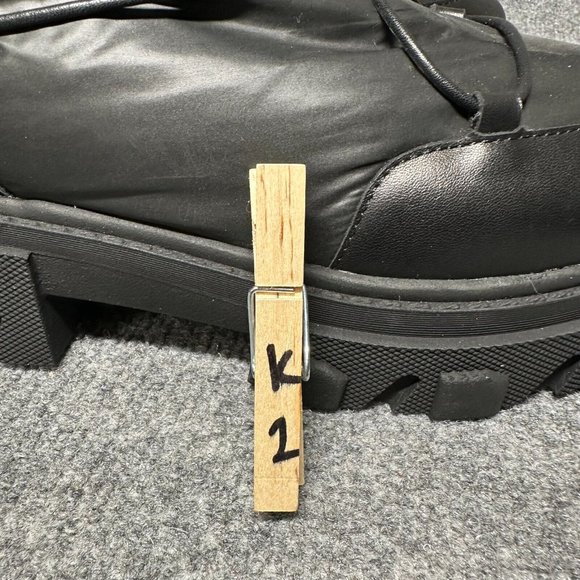 Cecelia New York JR Water Resistant Lug Sole Bootie Black Boots Womens Size 9 - Picture 10 of 10